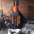 Hydraulic metal briquette machine para sa aluminum chips.